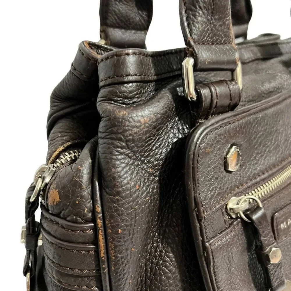 MARC BY MARC JACOBS Brown Leather Shoulder Bag